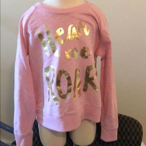 Gymboree hear me roar sweat shirt